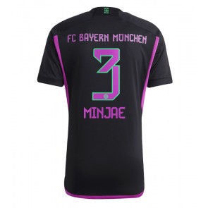 Bayern Munich Kim Min-jae #3 Udebanetrøje 2023-24 Kort ærmer